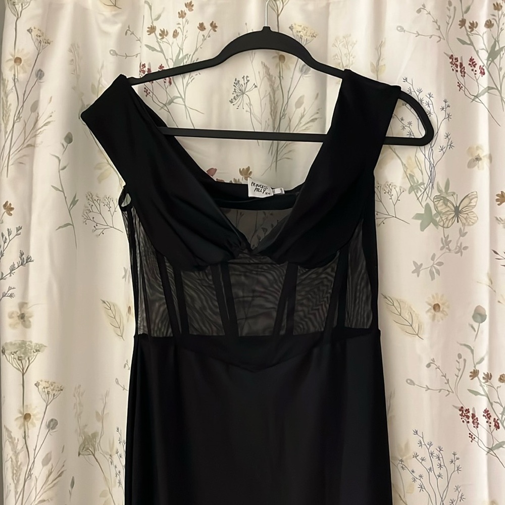 Princess Polly Cassady Off the Shoulder Maxi Dress